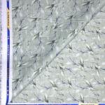 Siyarams festive collection printed pattern with hemp blended Green (Celadon) color unstitched men's Kurta / sherwani / top fabric of 2 meters / VV2303