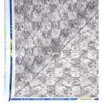 Siyarams festive collection printed pattern with hemp blended Grey (Umber) color unstitched men's Kurta / sherwani / top fabric of 2 meters / VV2306