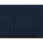 J.HAMPSTEAD TERRON RAYON SELF DESIGN DARK BLUE UNSTITCHED TROUSER FABRIC -1.25 MTS / VV8237