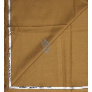Siyaram's 100% Superfine Cotton Bronze (Brown) colour with Solid Pattern Unstitched Shirt Fabric of 1.6 Mts / VV2357Q