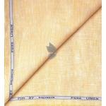 Raymond 100% Pure Linen from "FIJI" with "Double Wrap Weaving" Orange (Apricot) colour Plain Unstitched Shirt Fabric of 1.70 meters / VV2642