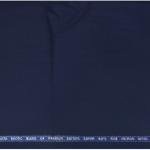 J.HAMPSTEAD Royal Blue Self Design Unstitched Trouser Fabric-1.25 metres / Matte-13-3