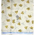 Siyaram's 100% Pure Linen 60 Lea Printed White (Cream) colour Unstitched Shirt Fabric of 1.60 mts / VV2366S