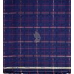 Siyaram's Bamboo Blended with Anti Bacterial benefits Jacquard pattern Dark Blue Colour Unstitched Shirt Fabric of 1.6 Mts / VV2371B