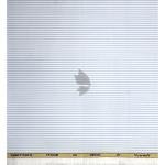 Siyaram's Bamboo Blended with Anti Bacterial benefits Striped pattern White Colour Unstitched Shirt Fabric of 1.6 Mts / VV2372J