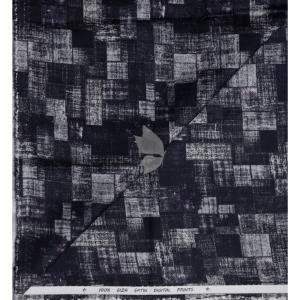 J.Hampstead 100% Pure Giza Cotton Printed pattern Grey colour Unstitched Shirt Fabric of 1.6 meters / VV2392E