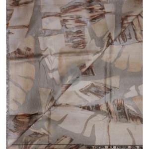J.Hampstead 100% Pure Giza Cotton Printed pattern Multi colour Unstitched Shirt Fabric of 1.6 meters / VV2392C