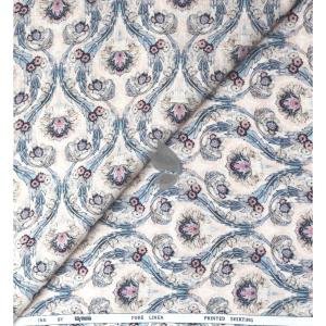 Raymond 100% Pure Linen Multi color Printed Unstitched Shirt Fabric of 1.6 meters / VV2389E