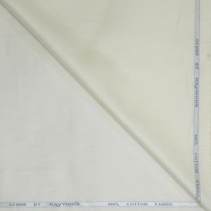 Raymond 100% Premium Cotton Beige Solid Unstitched Shirt Fabric - 1.60 metres / VV6702