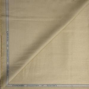 Siyaram's Egyptian Giza Cotton with Liquid Ammonia Finish Brown (Tan) Plain Unstitched Shirt Fabric  - 1.60 meters / VV1032