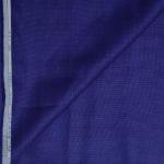 Siyaram's "Revista Collection" 100% Pure Royal Linen 60 Lea Jute Blue (Indigo) Colour Unstitched Shirt Fabric - 1.60 Mts / VV1058