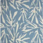 J.Hampstead Viscose Blended Crushable Light Blue (Pale Blue) Colour Printed Unstitched Shirt Fabric - 1.60 Meters / VV1100