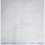 Weaves Empire 100% Linen Cotton White Unstiched Shirt Fabric - 1.6 Mts / VV1143