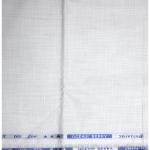 Weaves Empire 100% Linen Cotton White Unstiched Shirt Fabric - 1.6 Mts / VV1150