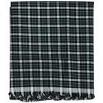 J. Hampstead 100% Giza Cotton Green Checkered Shirt Fabric 1.6 Mts / VV1190