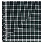 J. Hampstead 100% Giza Cotton Green Checkered Shirt Fabric 1.6 Mts / VV1190