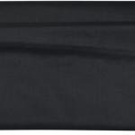 J.HAMPSTEAD JET BLACK TERRON RAYON BLENDED UNSTITCHED SUIT FABRIC - 3.75 MTS / VV153