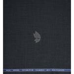 Raymond 100% Pure Wool (All Wool) Grey Color Solid with Stretch Unstitched Trouser Fabric - 1.25 Mts / VV2006