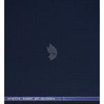 Raymond 100% Pure Wool (All Wool) Royal Blue Color Checkered with Stretch Unstitched Trouser Fabric - 1.25 Mts / VV2013