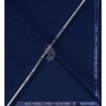 Raymond 100% Pure Wool (All Wool) Royal Blue Color Solid with Stretch Unstitched Suit Fabric - 3 Mts / VV2020