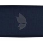 Raymond 100% Pure Wool (All Wool) Thick Navy Blue Color Self Checkered Unstitched Suit Fabric - 3.5 Mts / VV2039