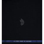 Raymond 100% Pure Wool (All Wool) Jacquard Black Color Unstitched Suit Fabric - 3.5 Mts / VV2062