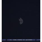 Raymond 100% Pure Wool (All Wool) Striped Navy Blue Color Unstitched Suit Fabric - 3 Mts / VV2069