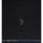 Raymond 100% Pure Wool (All Wool) with GABARDINE Weaving Plain Dark Grey Color Unstitched Suit Fabric - 3 Mts / VV2106