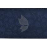 Raymond "CEREMONIA" Collection Wool Blended Navy Blue with Jacquard and Floral design Unstitched Sherwani (Kurta) Fabric - 2.5 Mts / VV2138