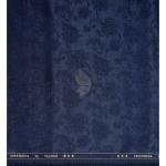 Raymond "CEREMONIA" Collection Wool Blended Navy Blue with Jacquard and Floral design Unstitched Sherwani (Kurta) Fabric - 2 Mts / VV2140