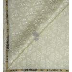 Raymond "CEREMONIA" Collection Wool Blended Green with Jacquard and Floral design Unstitched Sherwani (Kurta) Fabric - 2.2 Mts / VV2144