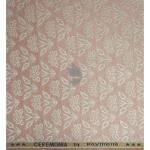 Raymond "CEREMONIA" Collection Wool Blended Peach with Jacquard and Floral design Unstitched Sherwani (Kurta) Fabric - 3 Mts / VV2145