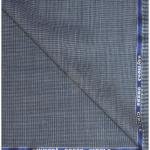 Raymond Merino Wool blended Blue colour with Self checkered design Unstitched Trouser Fabric - 1.25 meters / VV2168