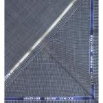 Raymond Merino Wool blended Blue colour with Self checkered design Unstitched Suit Fabric - 3.25 meters / VV2169