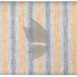 Siyaram's Linen with Cotton Jute Multicolor Striped Unstitched Shirt Fabric - 1.60 Mts / VV2181