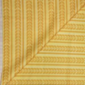 Siyaram's Festive Ceremony Collection Vertical Striped Pattern with "HEMP" blended Gold (Golden Rod) colour Unstitched Shirt Fabric - 1.6 Mts / VV2251
