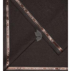 Raymond 35% Viscose blended Brown colour Solid Pattern Unstitched Suit Fabric of 3.5 Mts / VV2338