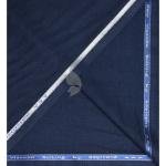 Raymond 35% Viscose Blended Blue colour Solid Pattern Unstitched Suit Fabric of 3.5 meters / VV2350