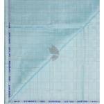 Siyaram's 100% Superfine Cotton with Jacquard weave Solid Pattern Aqua (Light Blue) colour Unstitched Shirt Fabric of 1.60 Mts / VV2356F