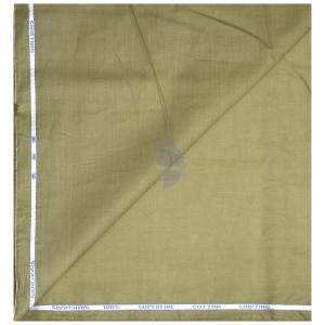 Siyaram's 100% Superfine Cotton Khaki (Dark Green) colour with Solid Pattern Unstitched Shirt Fabric of 1.6 Mts / VV2357L