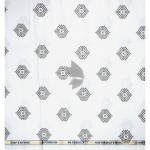 Siyaram's Bamboo Blended with Anti Bacterial benefits Printed pattern White Colour Unstitched Shirt Fabric of 1.6 Mts / VV2371H