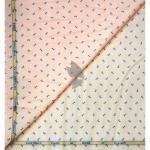 Siyaram's Bamboo Blended with Anti Bacterial benefits Printed pattern Orange (Peach) Colour Unstitched Shirt Fabric of 1.6 Mts / VV2371Q
