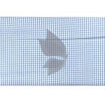 Raymond 100% Egyptian Giza Cotton (Premium Cotton) Blue Checkered Pattern Unstitched Shirt Fabric of 1.60 meters / VV2387C