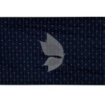 Raymond 100% Egyptian Giza Cotton (Premium Cotton) Dark Blue Printed Pattern Unstitched Shirt Fabric of 1.60 meters / VV2388I