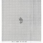 Raymond 100% Egyptian Giza Cotton (Premium Cotton) White Printed Pattern Unstitched Shirt Fabric of 1.60 meters / VV2388Q