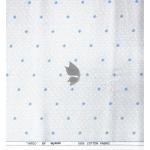 Raymond 100% Egyptian Giza Cotton (Premium Cotton) White Printed Pattern Unstitched Shirt Fabric of 1.60 meters / VV2388S