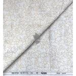 Raymond 100% Pure Linen White color Printed Unstitched Shirt Fabric of 1.6 meters / VV2389C