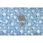 Raymond 100% Pure Linen Light Blue color Printed Unstitched Shirt Fabric of 1.6 meters / VV2389K