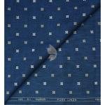 Raymond 100% Pure Linen Blue color Printed Unstitched Shirt Fabric of 1.6 meters / VV2389S