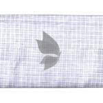 Raymond 100% Pure Linen White color Checkered Unstitched Shirt Fabric of 1.6 meters / VV2389Y